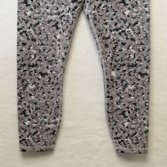 ATHLETA Elation 7/8 Tights Textured Meadow Decadent Chocolate Sz M - Picture 7 of 11